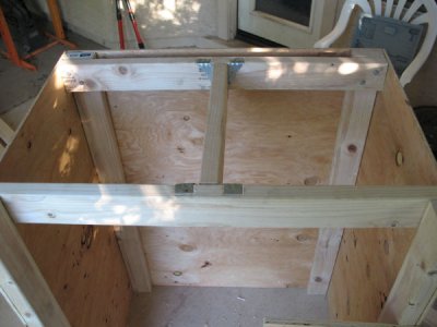14- center crossmember installed on hanger braces.JPG