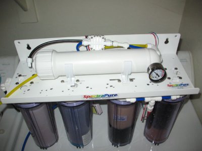 Spectrapure setup with the float vlave shut off.JPG